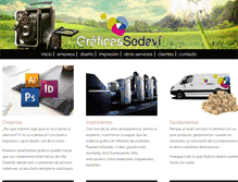 Tablet Screenshot of graficassedavi.com